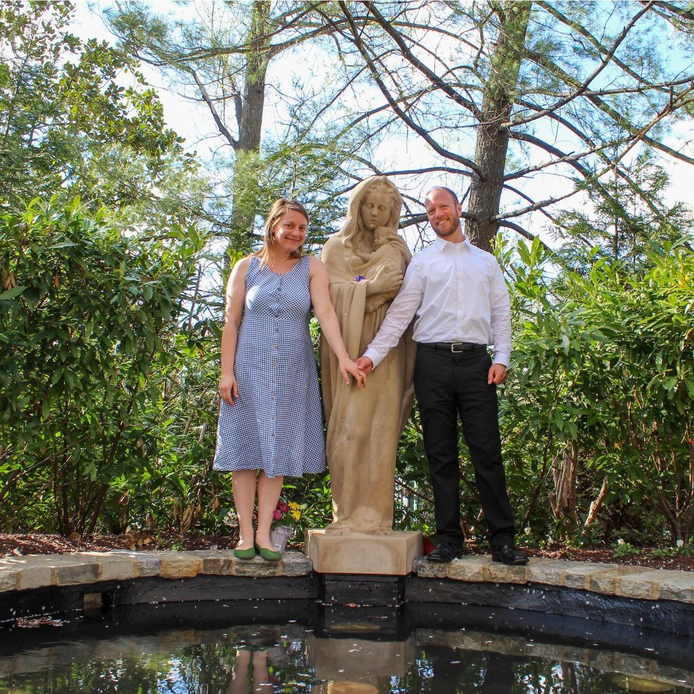 April 2, 2021 - Photos at the Basilica of the National Shrine