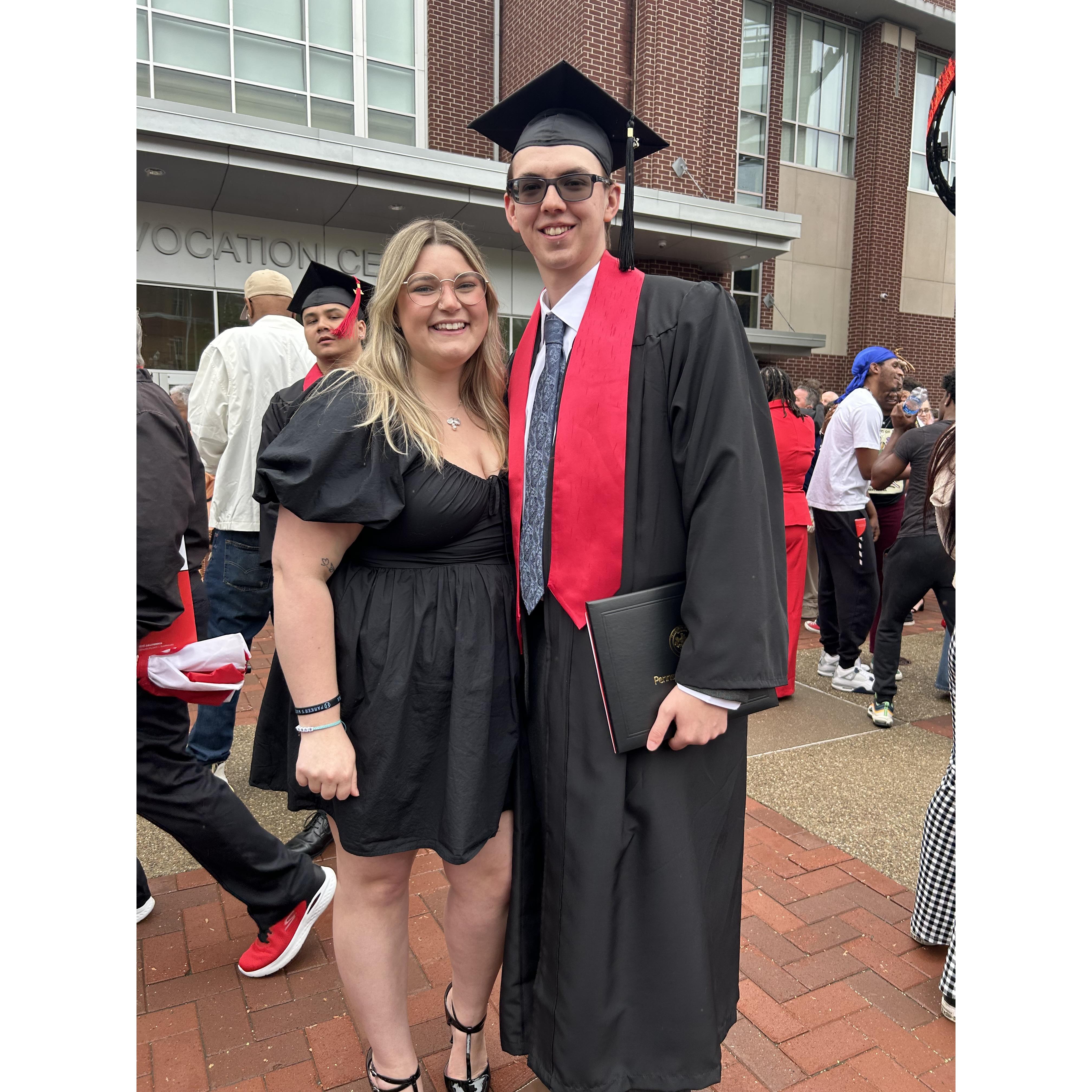 Matthew's College Graduation, May 2023