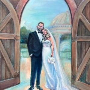 Wedding Portrait Painting