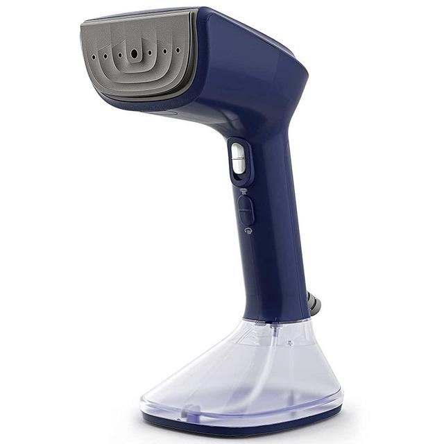 Steamer for Clothes Handheld Garment Fabric Wrinkles Remover, 2 modes of wet and dry ironing,30-Second Fast Heat-up, Large Detachable Water Tank with Heat-resistant gloves