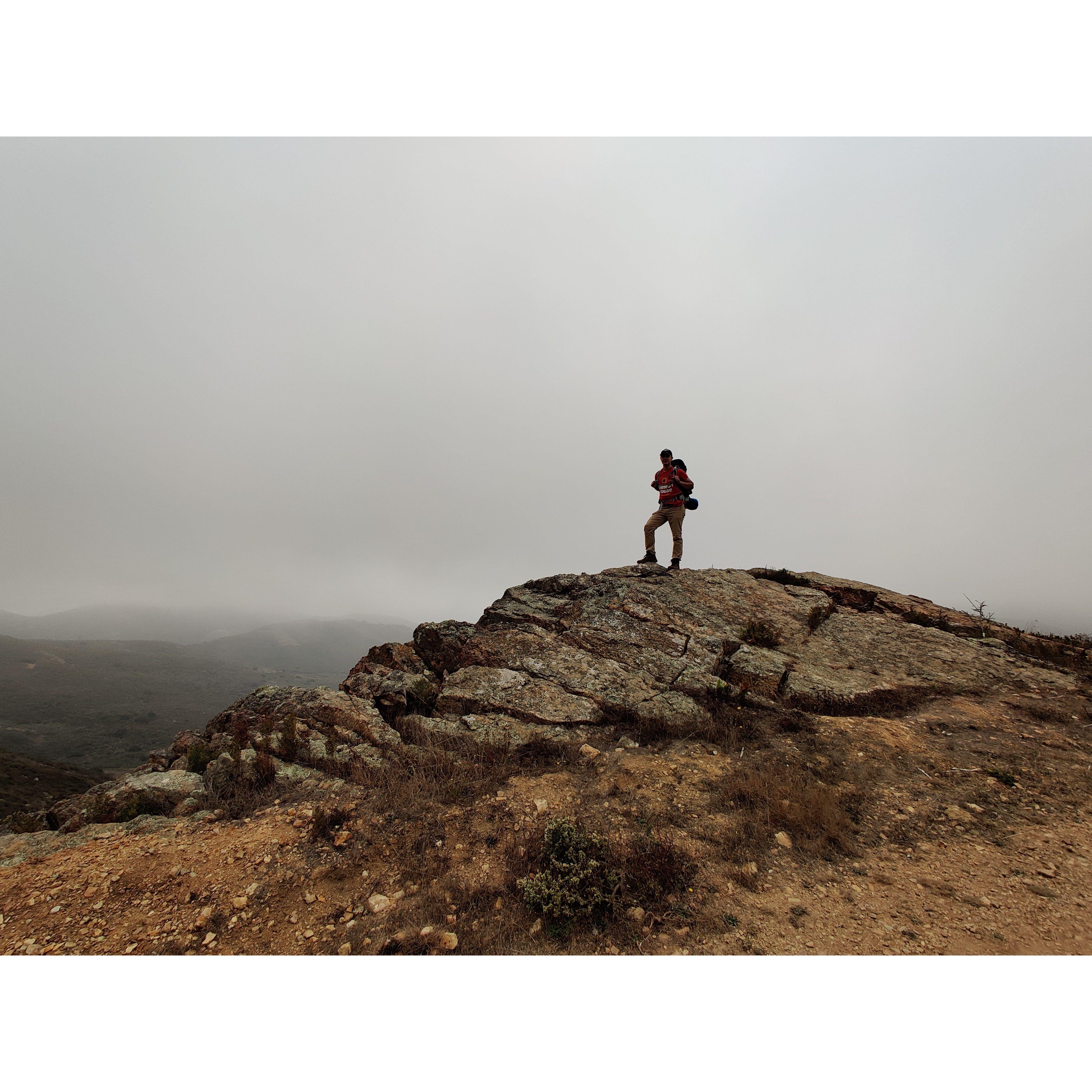 First backpacking trip together - Marin county.