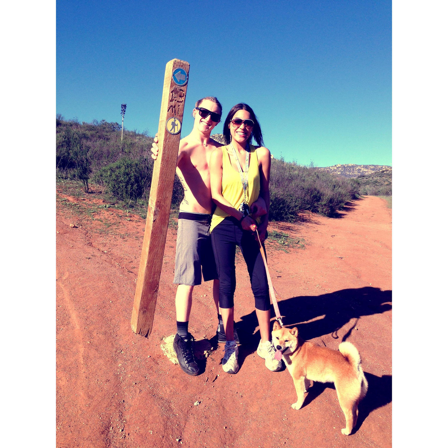 Hiking with Luana 2013