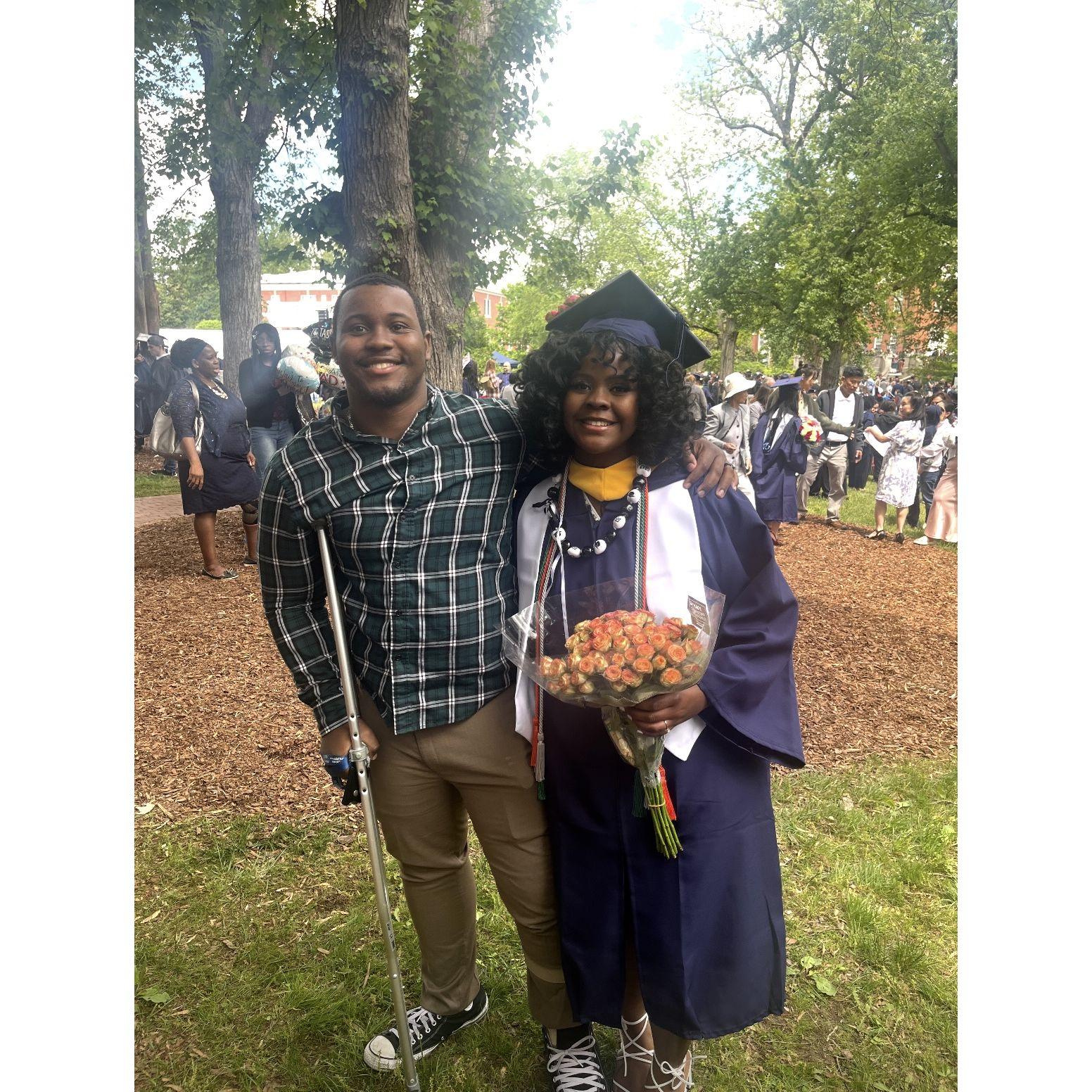 angelle's undergrad graduation may 2024