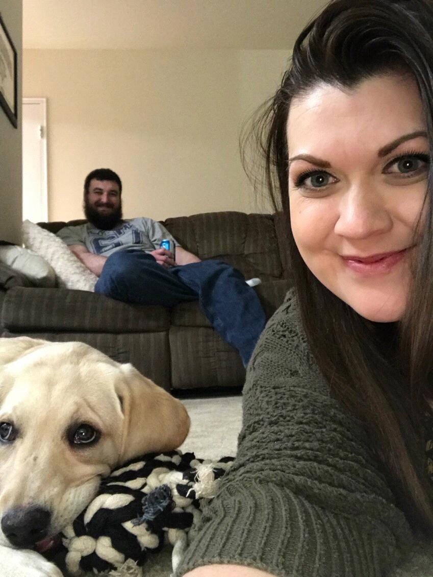 Life got even better when we adopted our sweet Lucy girl! She brings us so much joy and we couldn’t imagine life without her! #welovelucy!
