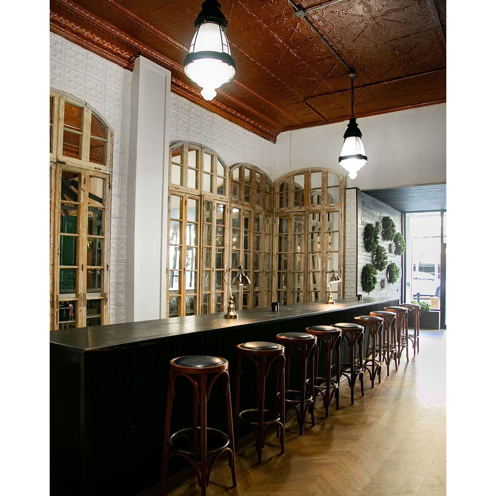 the first floor snack/appetizer area