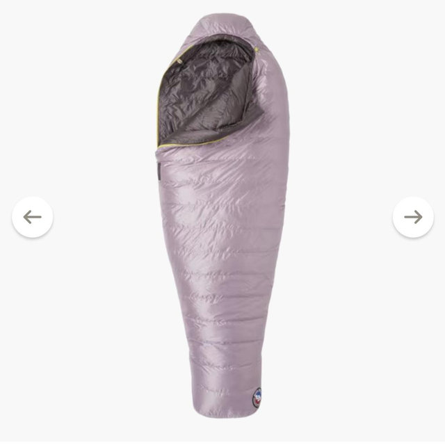 Big Agnes Greystone 20 Sleeping Bag - Women's - Elderberry, Regular - Right Zip