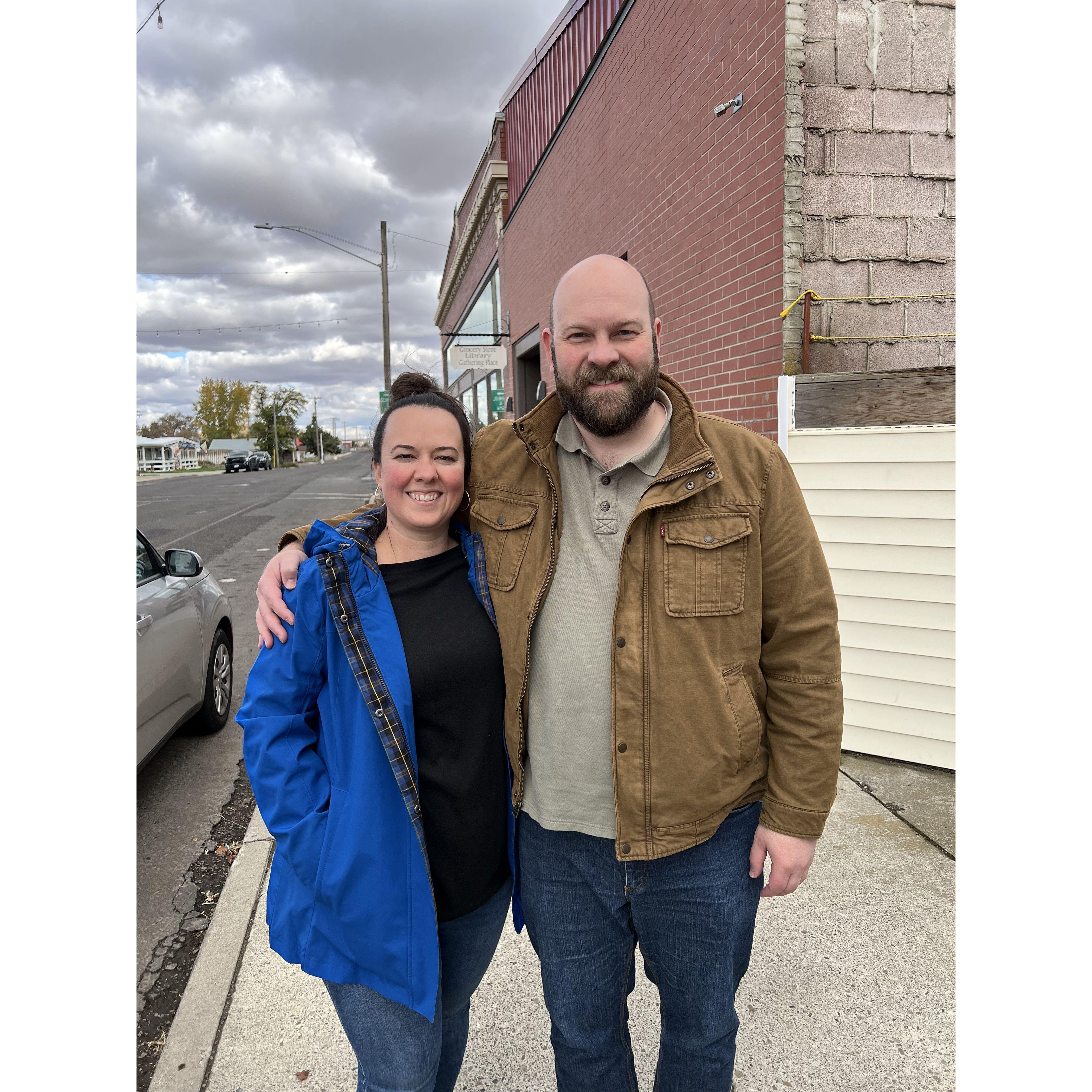 Lauren’s first visit to Josh’s hometown.