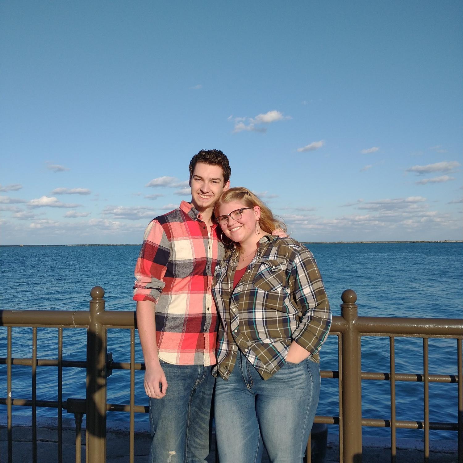 10.2021 | Navy Pier, Chicago - halfway between Kyla’s college and Jarod’s home. Our first year was long-distance!
