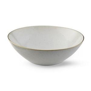 Williams Sonoma Drip Glaze Serving Bowl, White