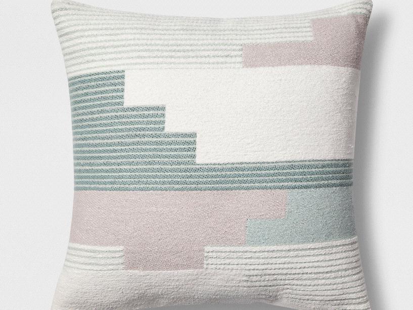 Southwest Geo Square Throw Pillow - Project 62™ Green
