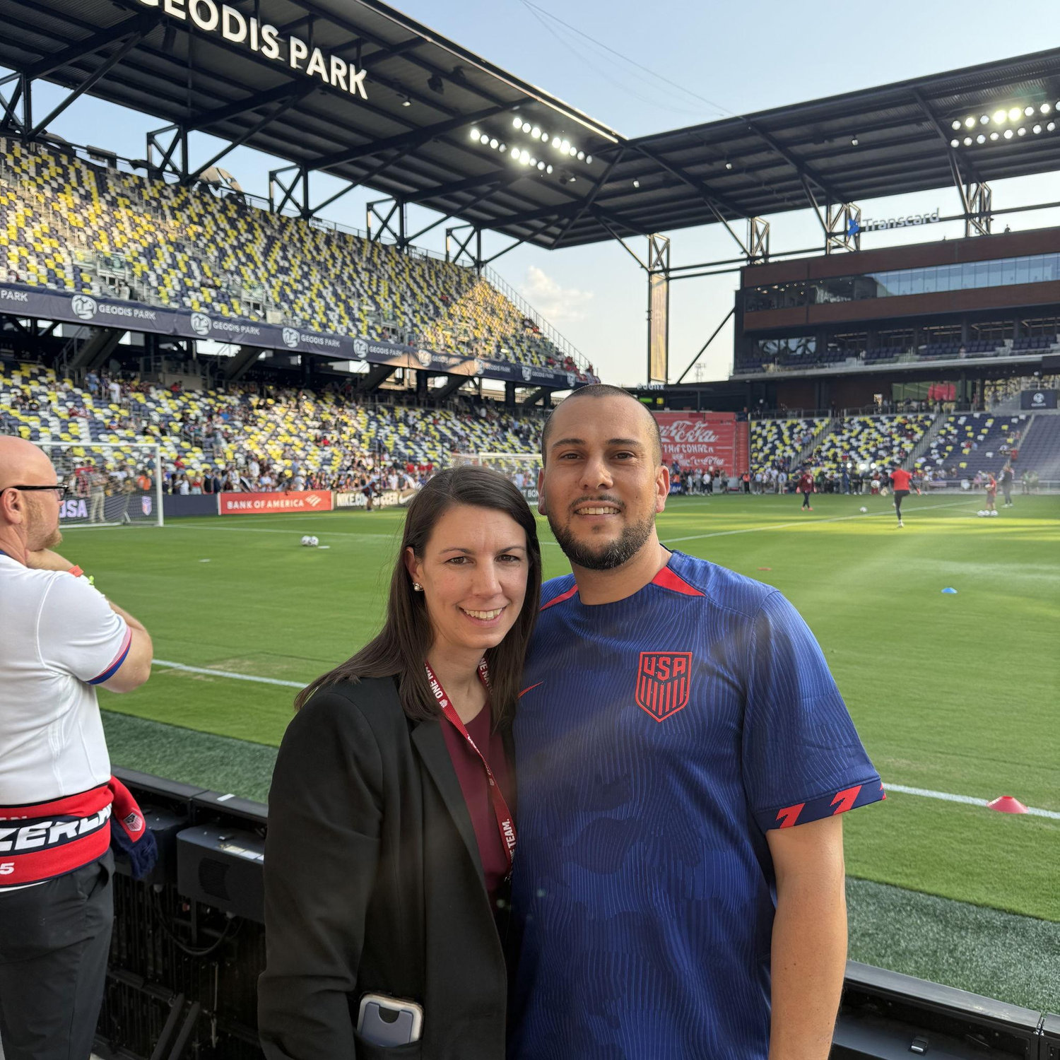 Brandon's first cap!