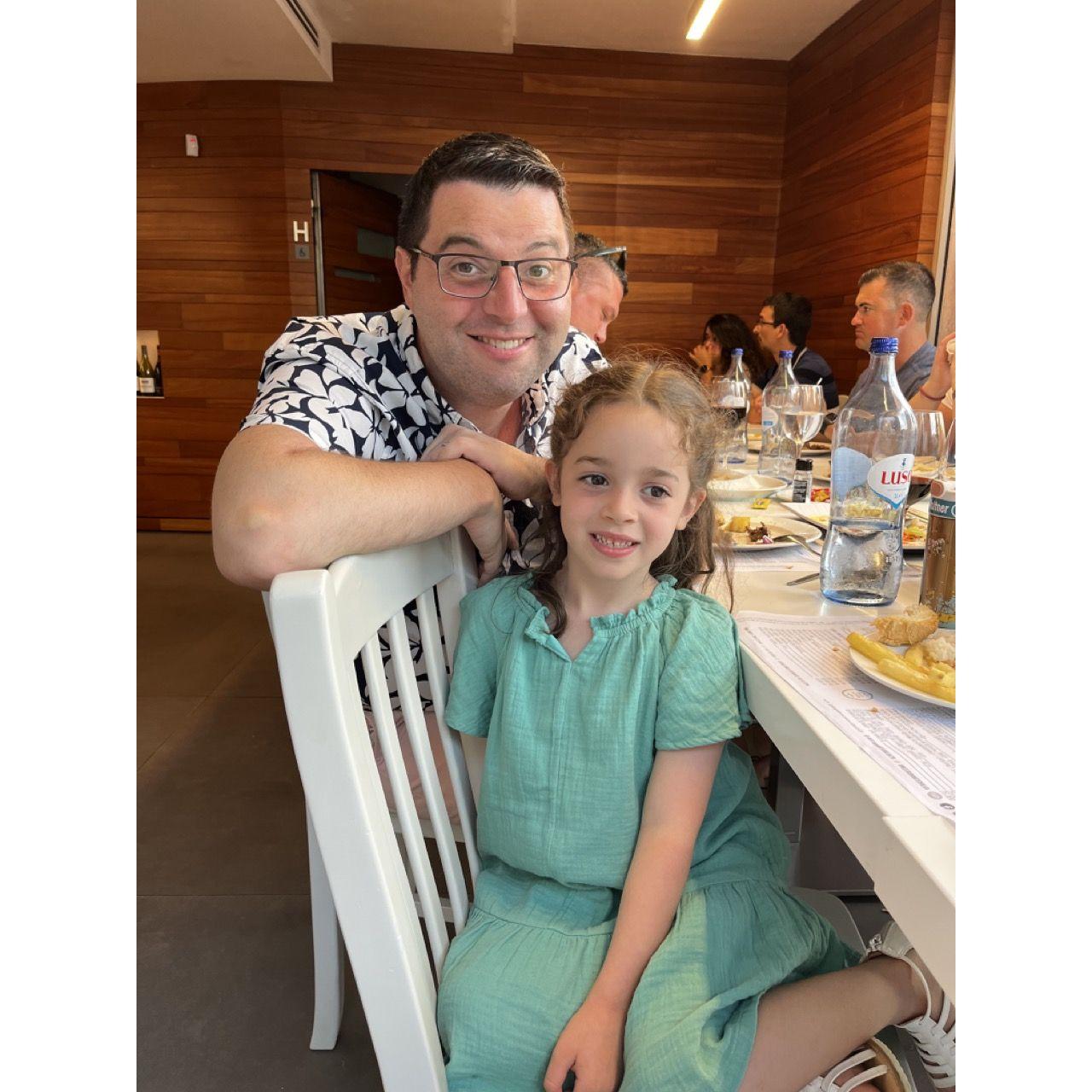 Lily and Matt in the Azores
