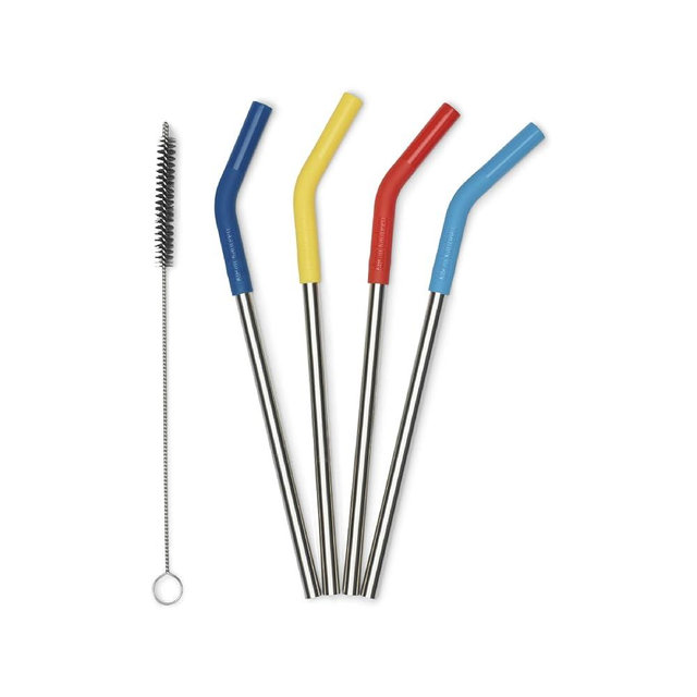 Klean Kanteen Multi Color Straws 4 Pack, 1 EA