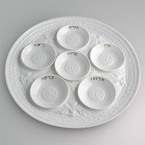 Bernardaud - Louvre Mini Seder Plates, Set of 6