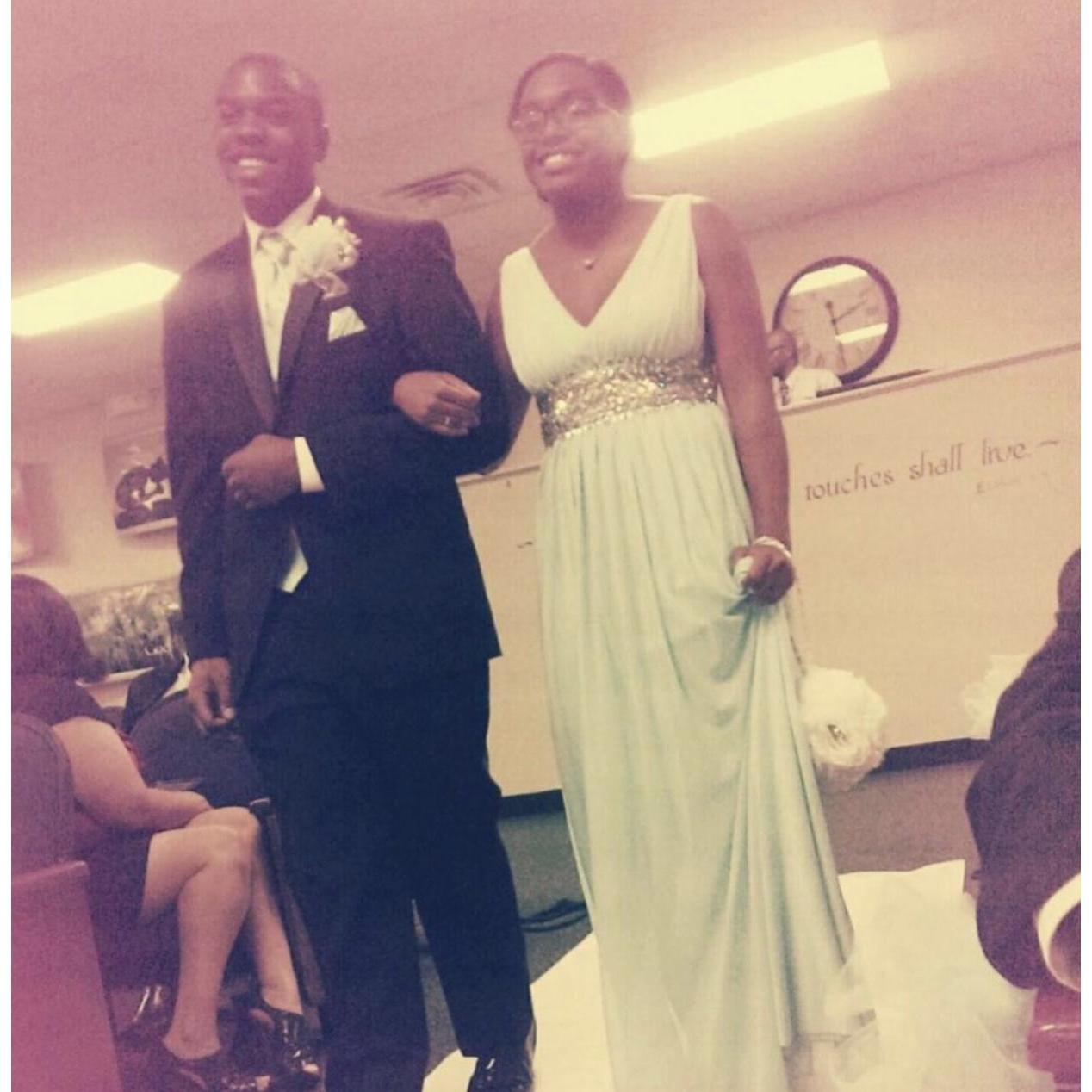 The event that started our romantic connection-Mutual friend's quinceanera!