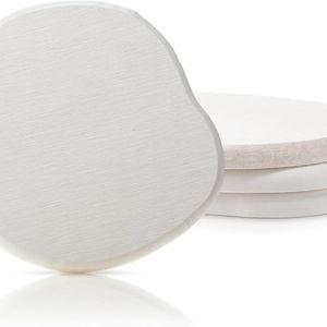 Coasters Set of 4 - White