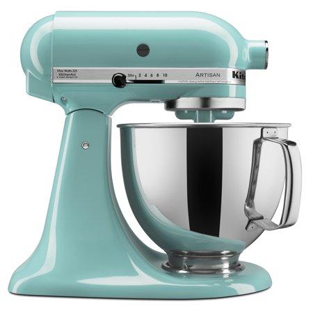 KitchenAid KSM150PSAQ Artisan Series 5-Quart Tilt-Head Stand Mixer, Aqua Sky