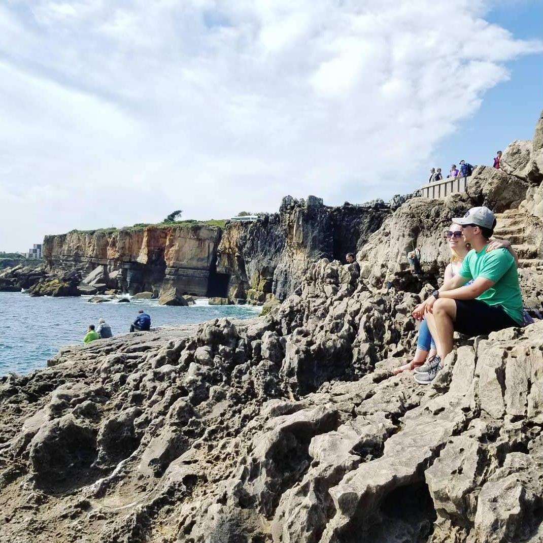 Taking in the sights in Cascais, Portugal