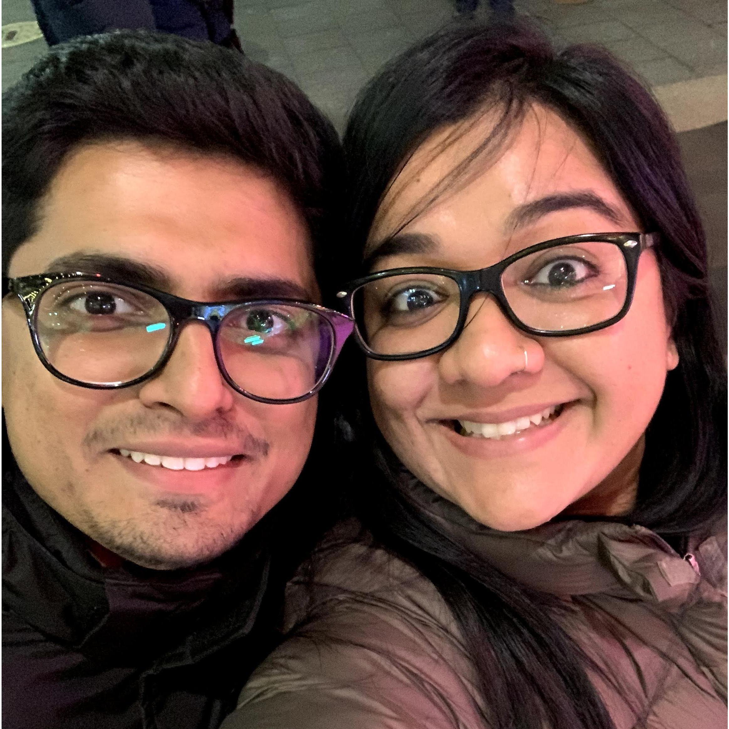 Glasses and winter jackets - our most precious accessories.