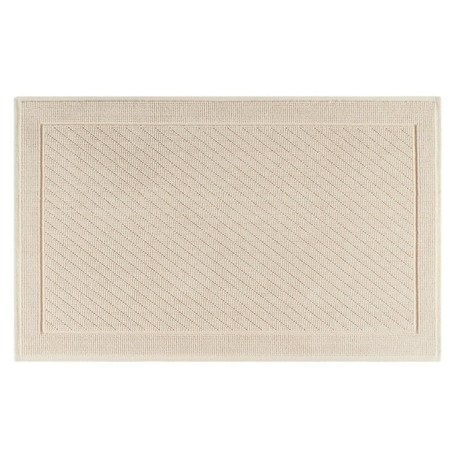 Host & Home Cotton Bath Rug 24x36 Almond Milk