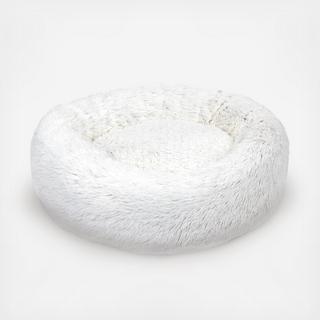 Arctic Shag Donut Pet Bed