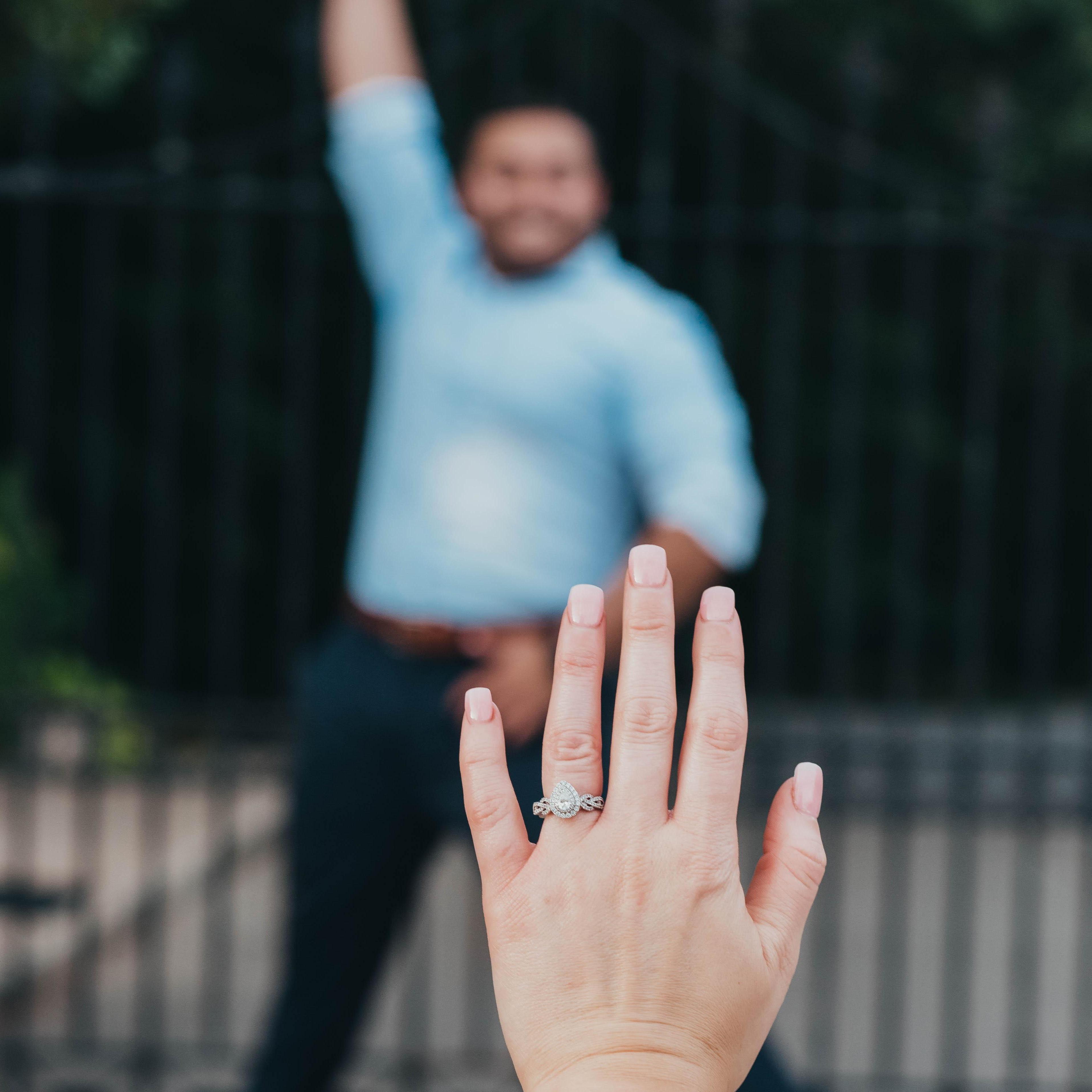 Our first "I love you" was on October 9th at 9:45 p.m. Jesus blesses us daily and allows us to love each other more every day.