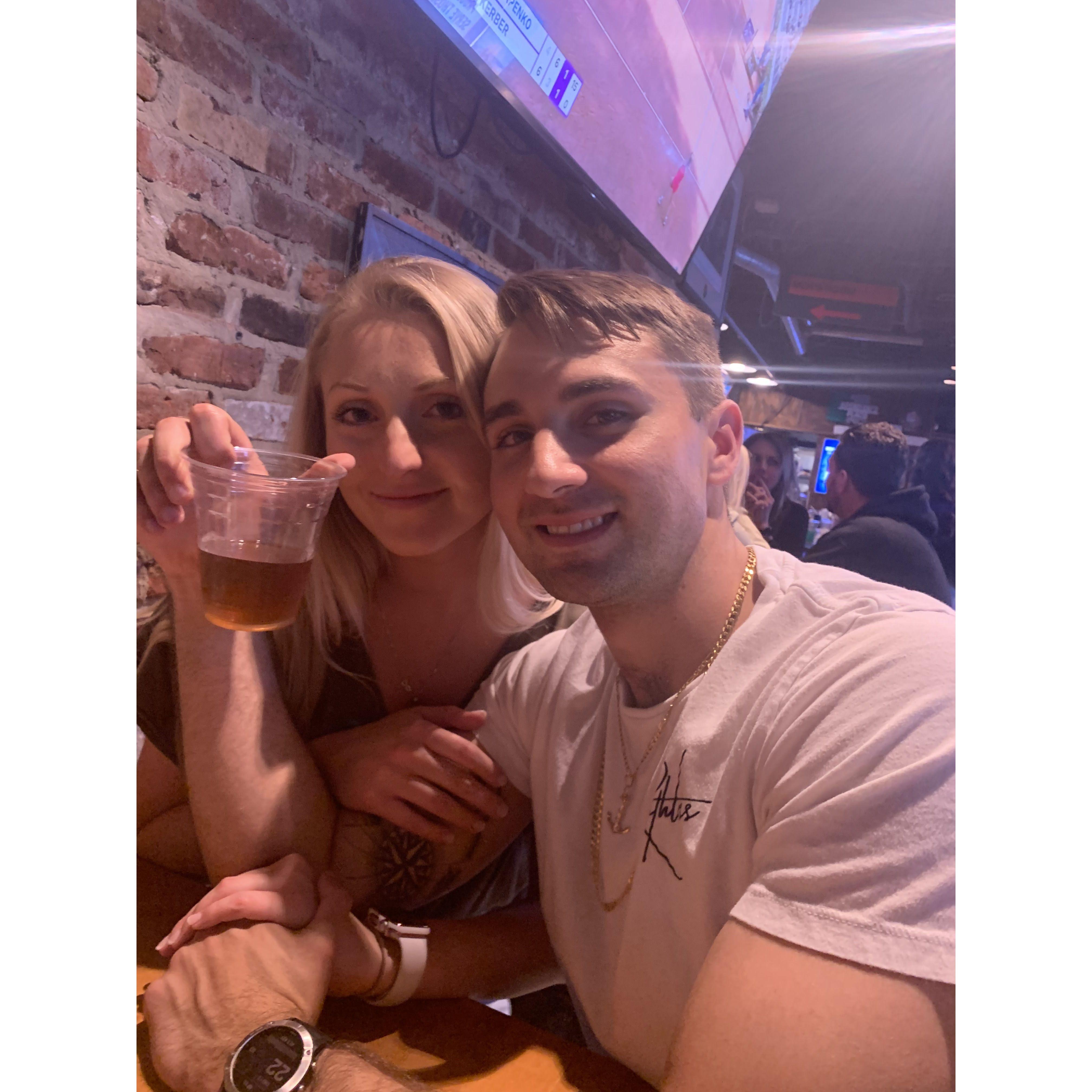 Emma's first trip up to Annapolis to see Jared in Mary of 2021.