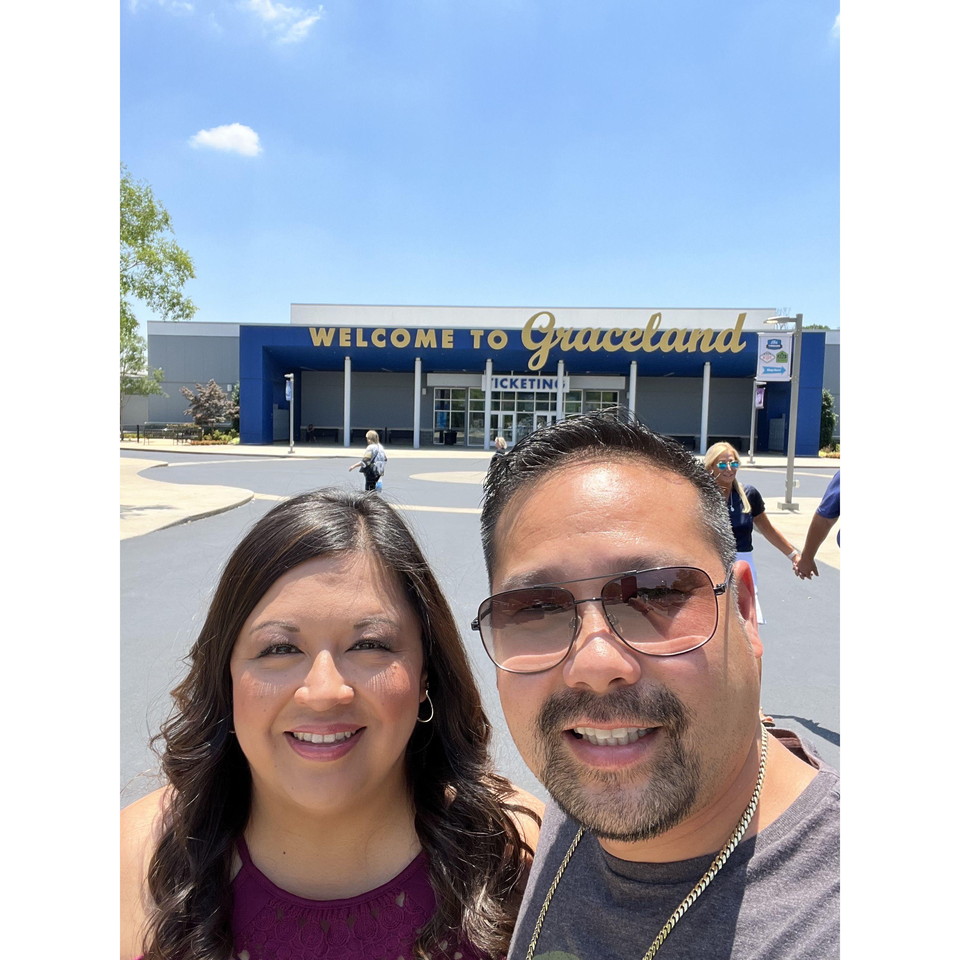 Took a drive to Graceland to see Elvis' house.