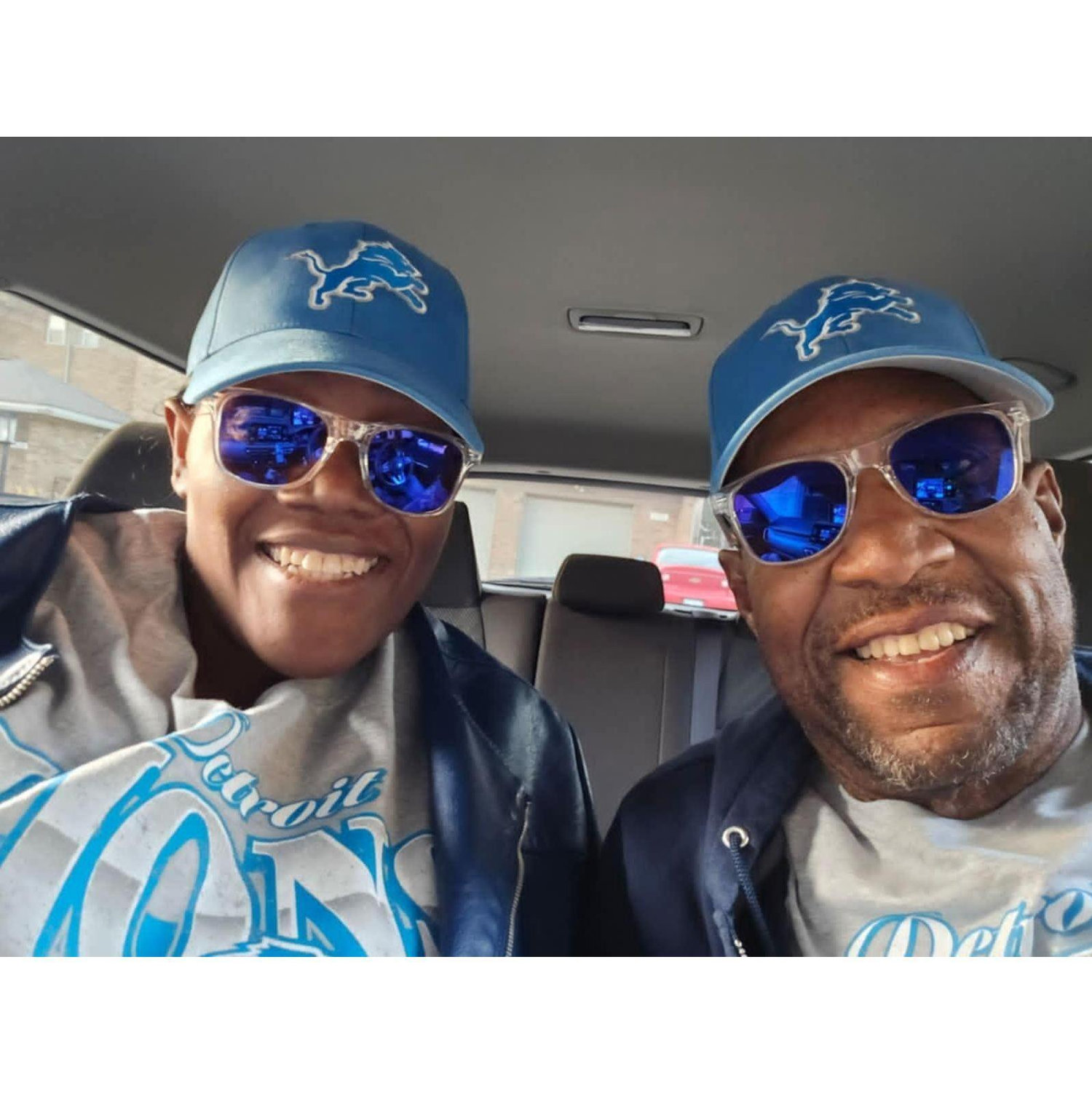 Just two Lions fans