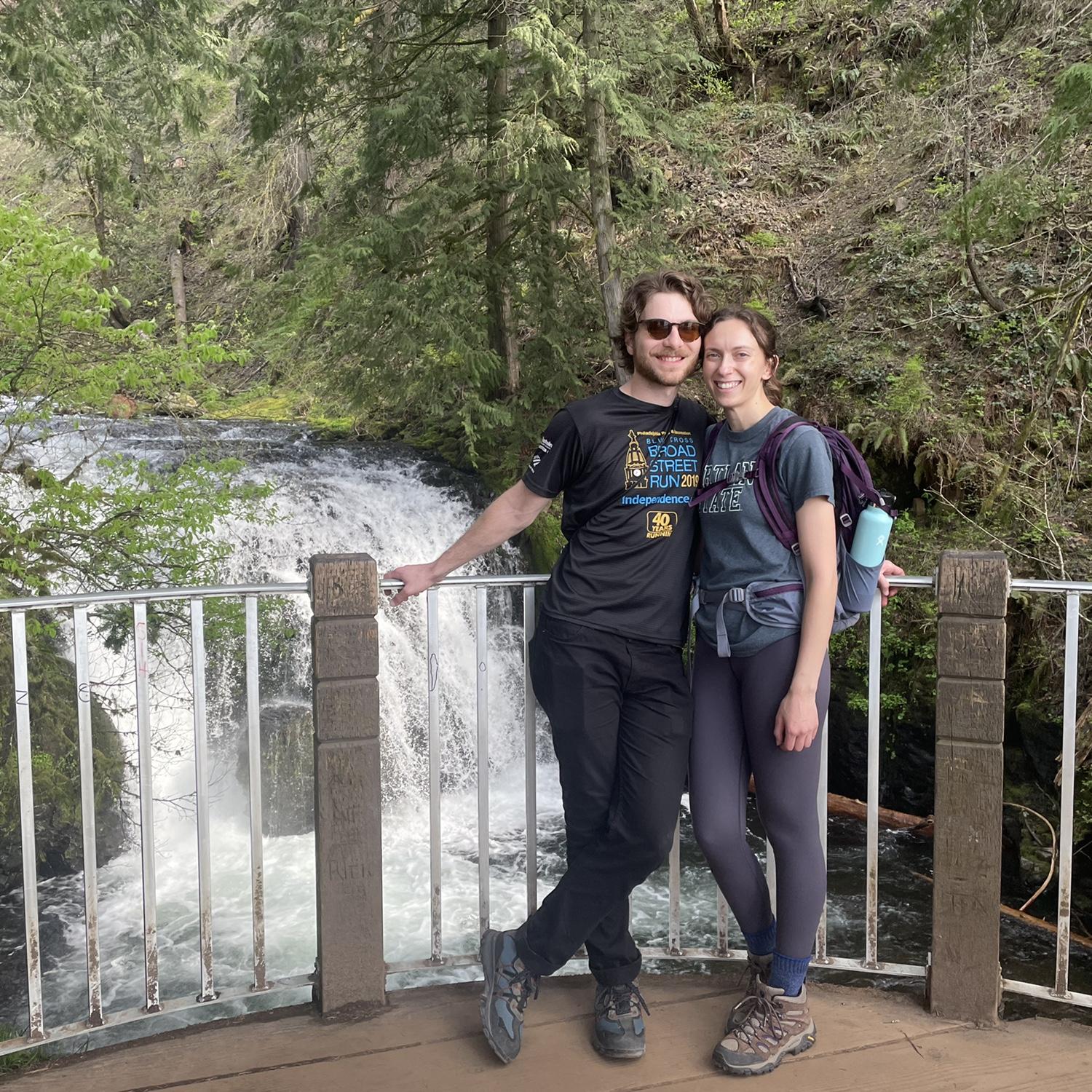 Chasing waterfalls in Portland, Oregon, May 2023