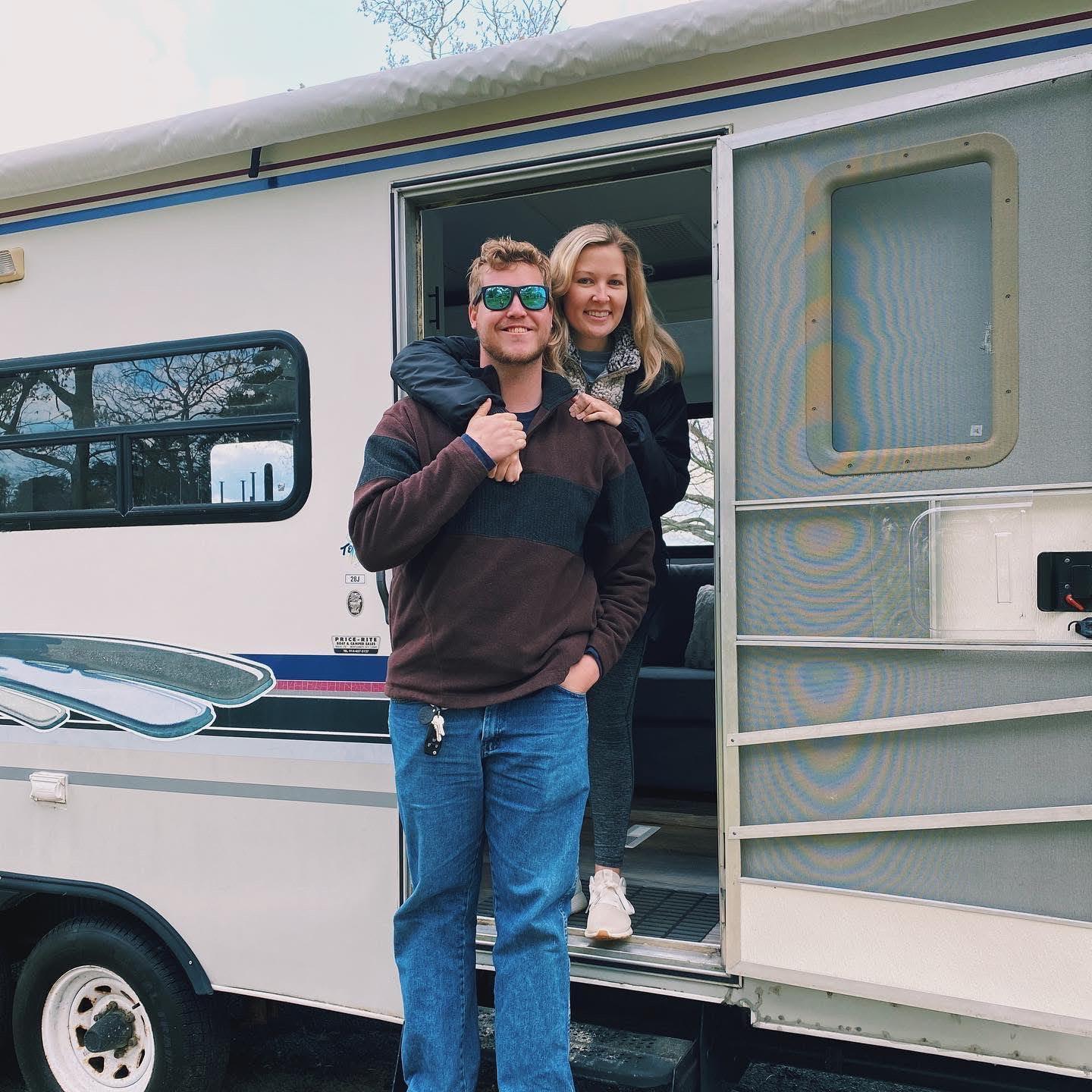 Our first camper, Terry