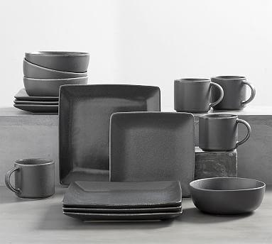 Mason Square Stoneware 16-Piece Dinnerware Set