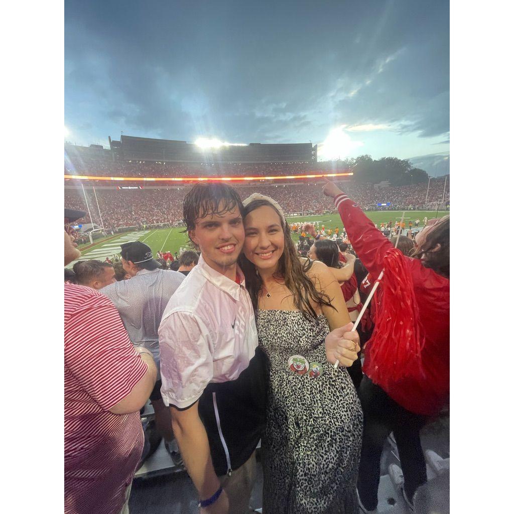 One of the loudest games ever at Sanford Stadium!