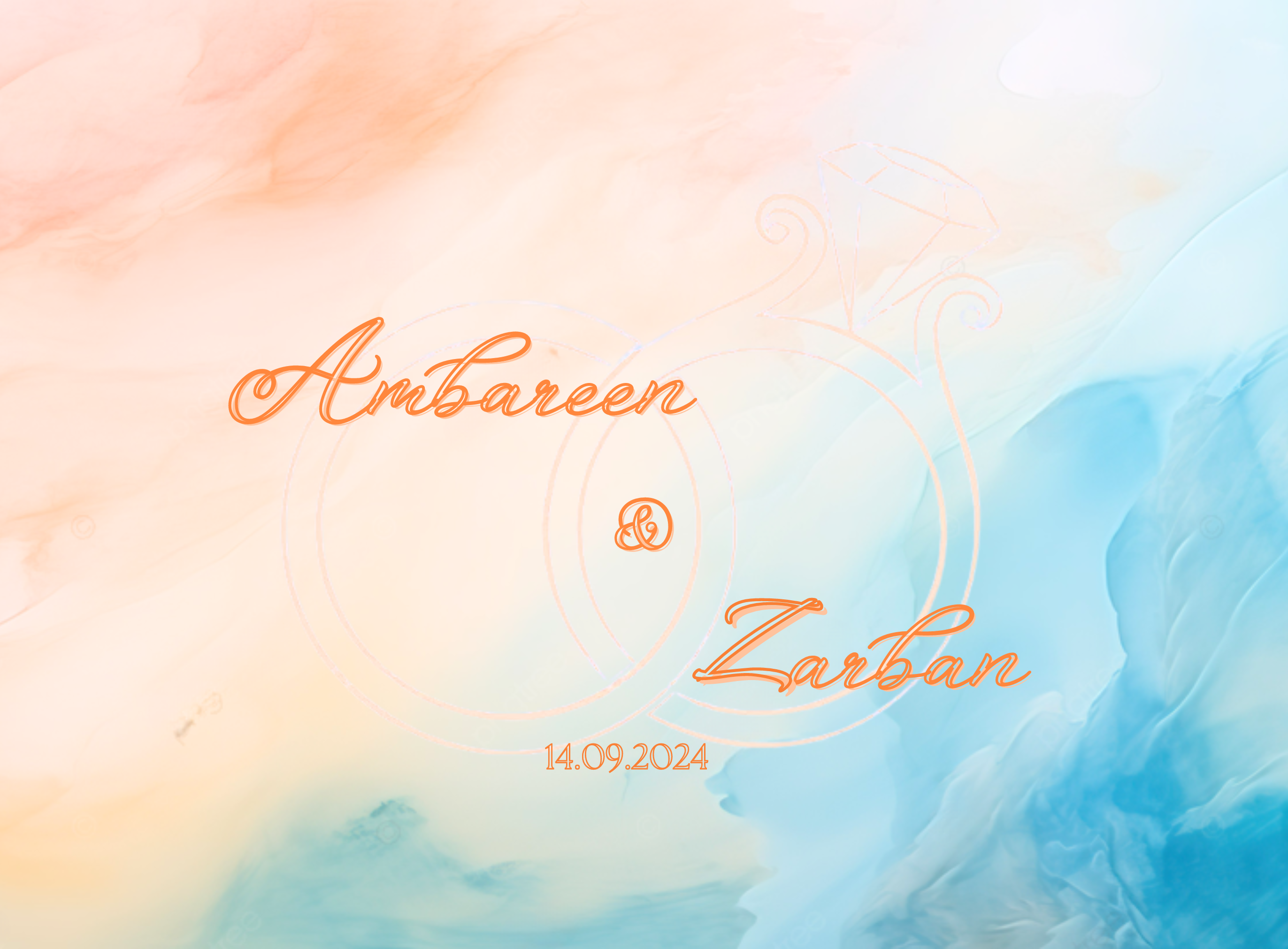 The Wedding Website of Ambareen Ahmed and Zarban Hussain