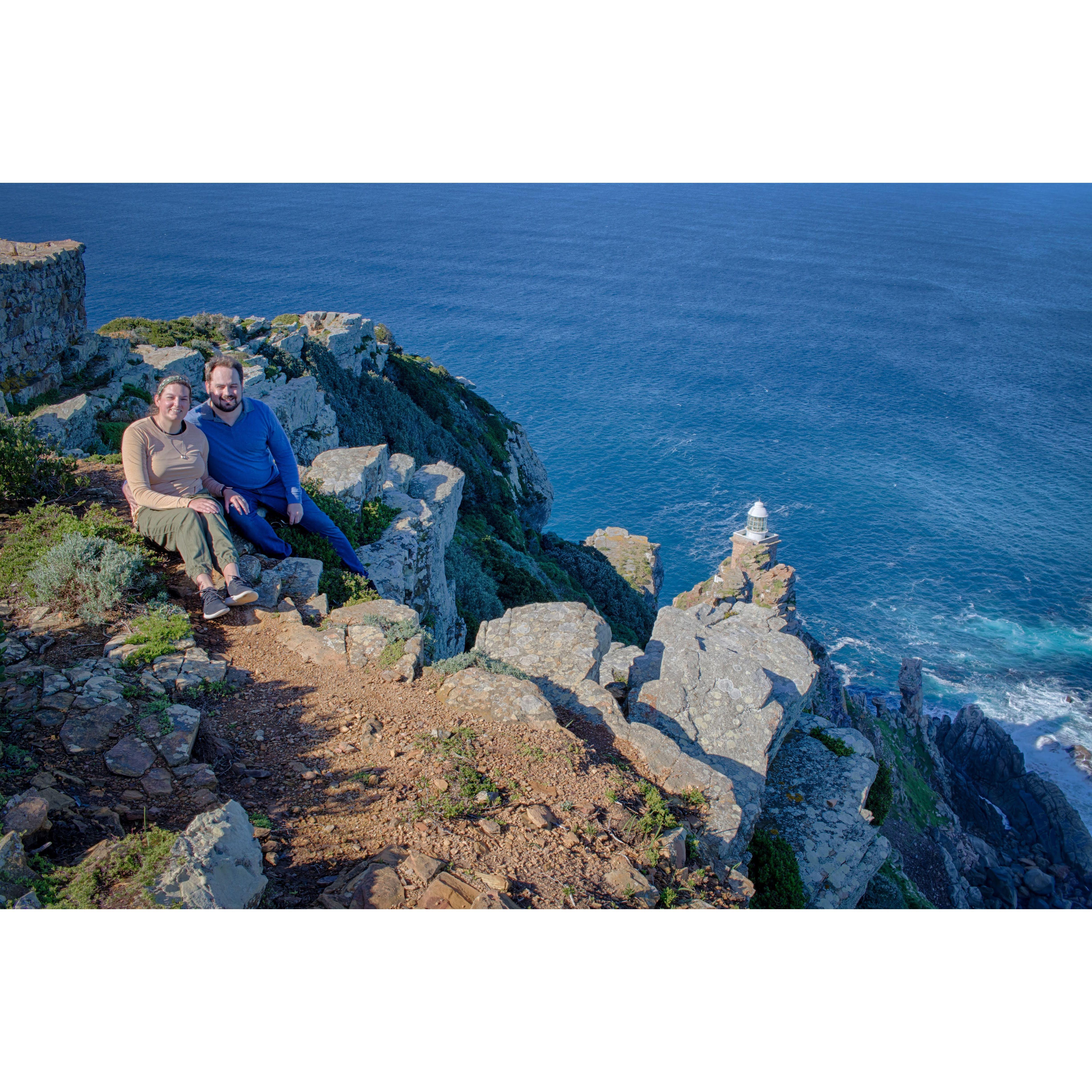 The beautiful engagement view!
Cape Point, SA 
July 2022