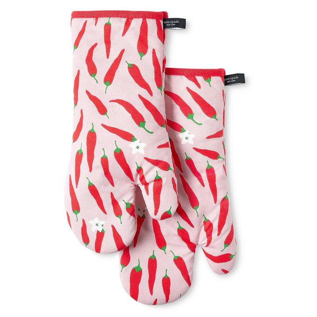 Kate Spade New York Hot Hot Hot Peppers Oven Mitt 2-Pack