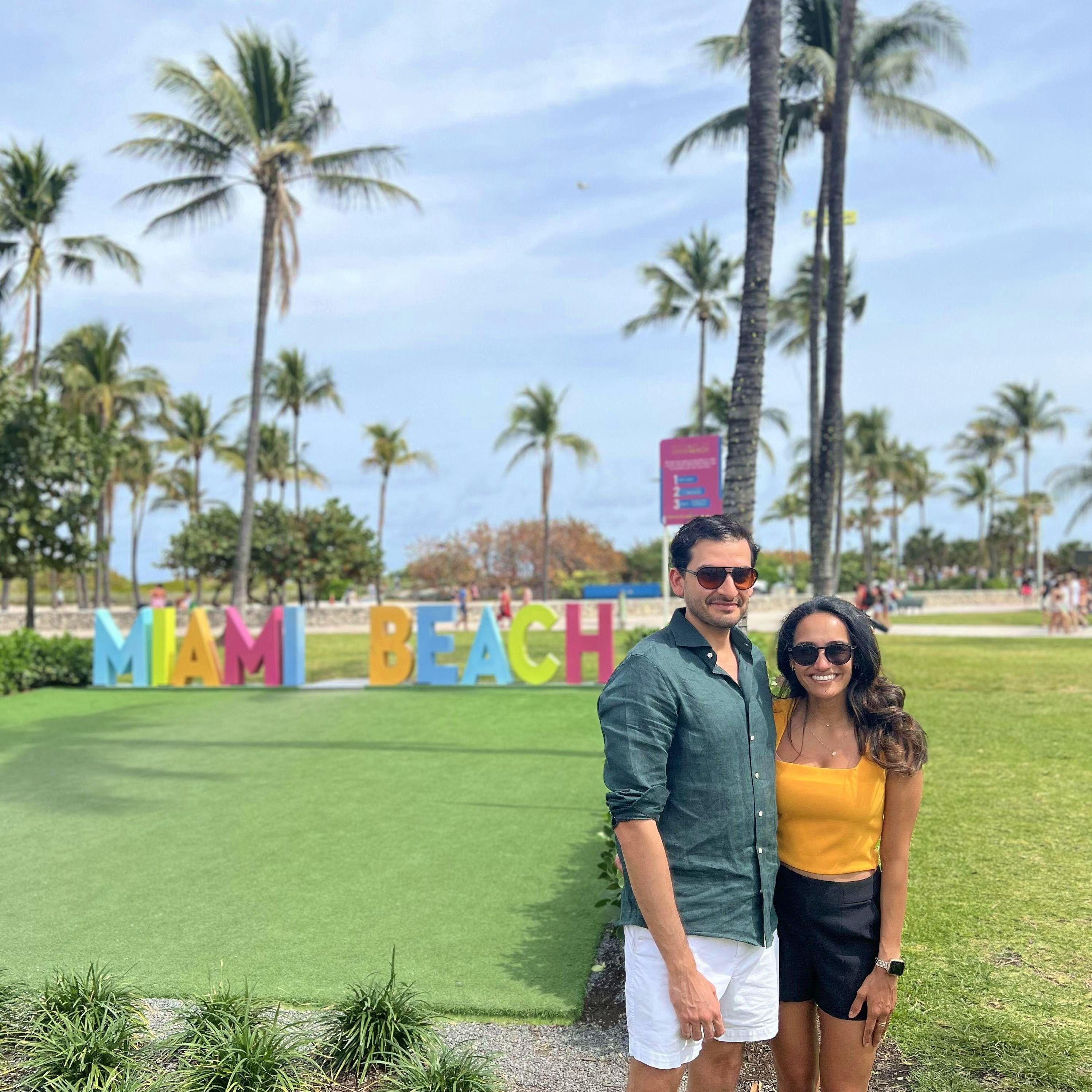 Our first trip together - Miami