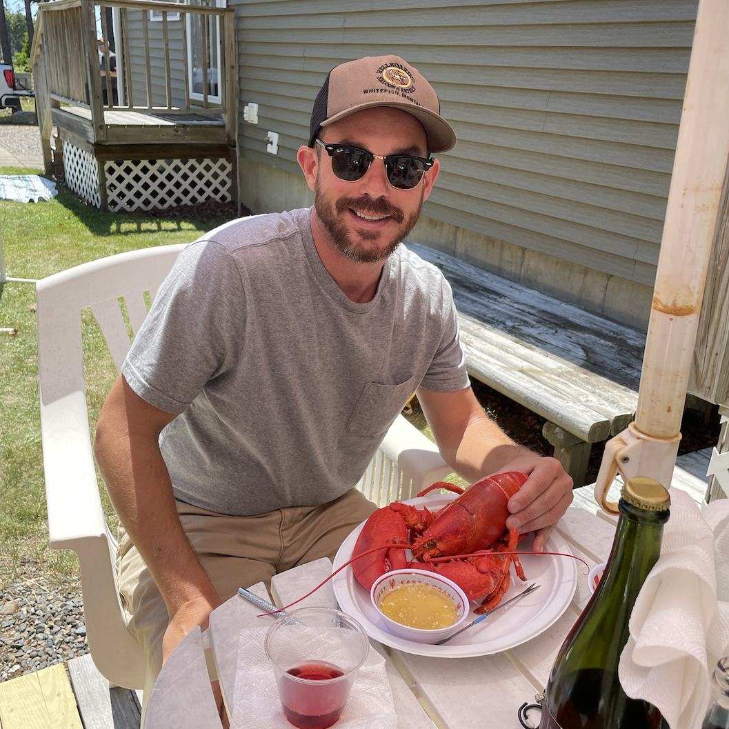 First real Maine lobster experience
