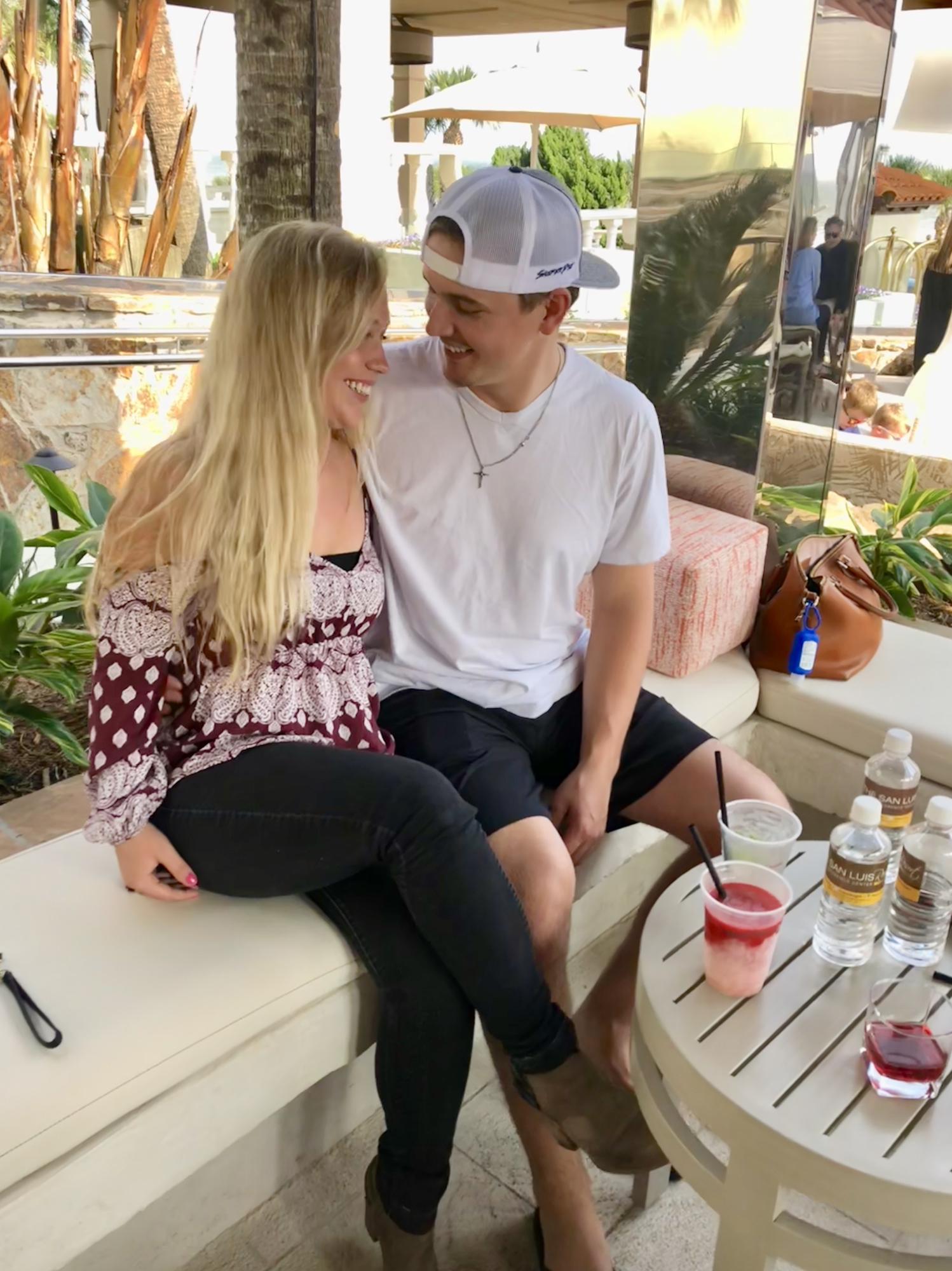 March 2018 - San Luis Resort in Galveston. The day Garrett officially asked me to be his girlfriend❤️