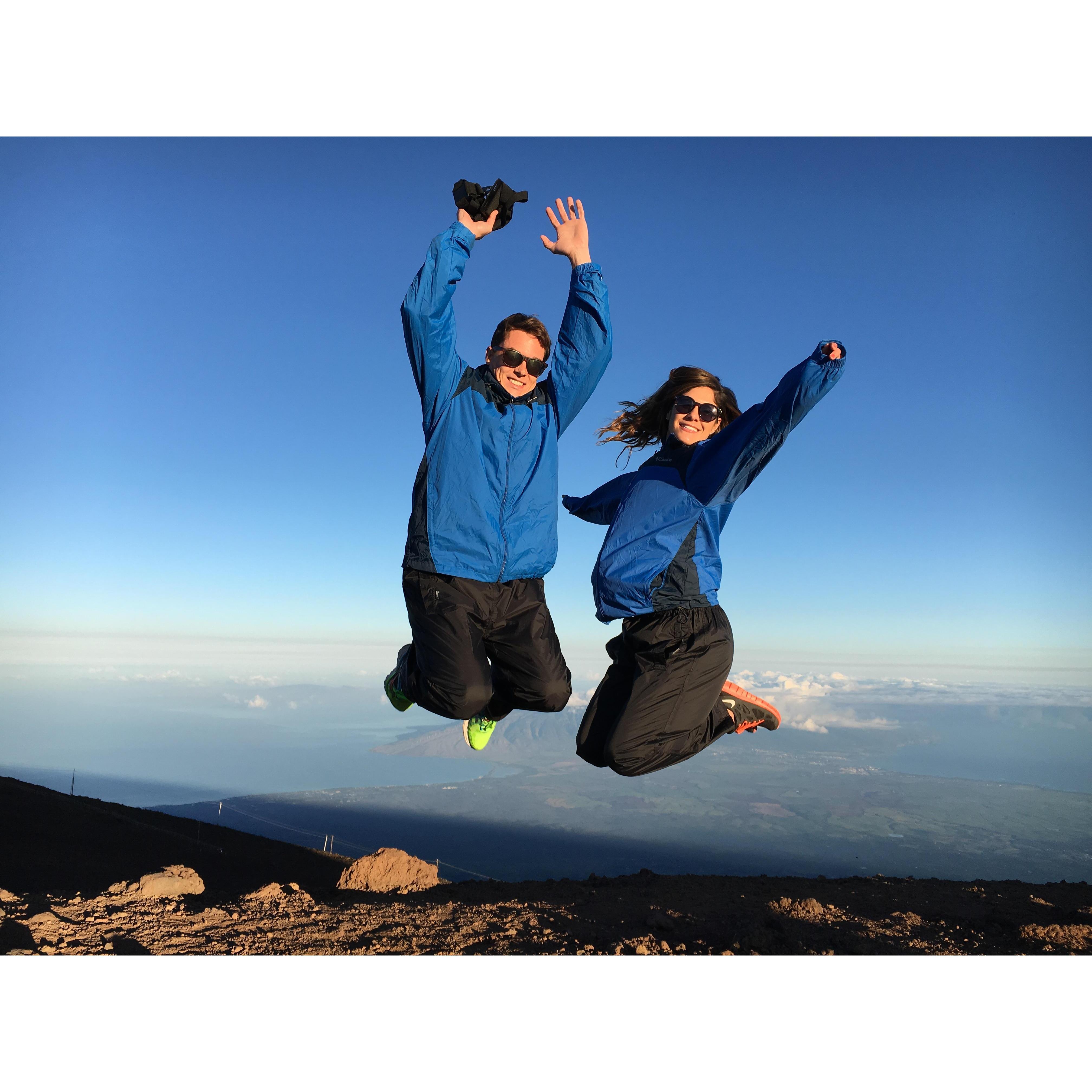 On top of the world!