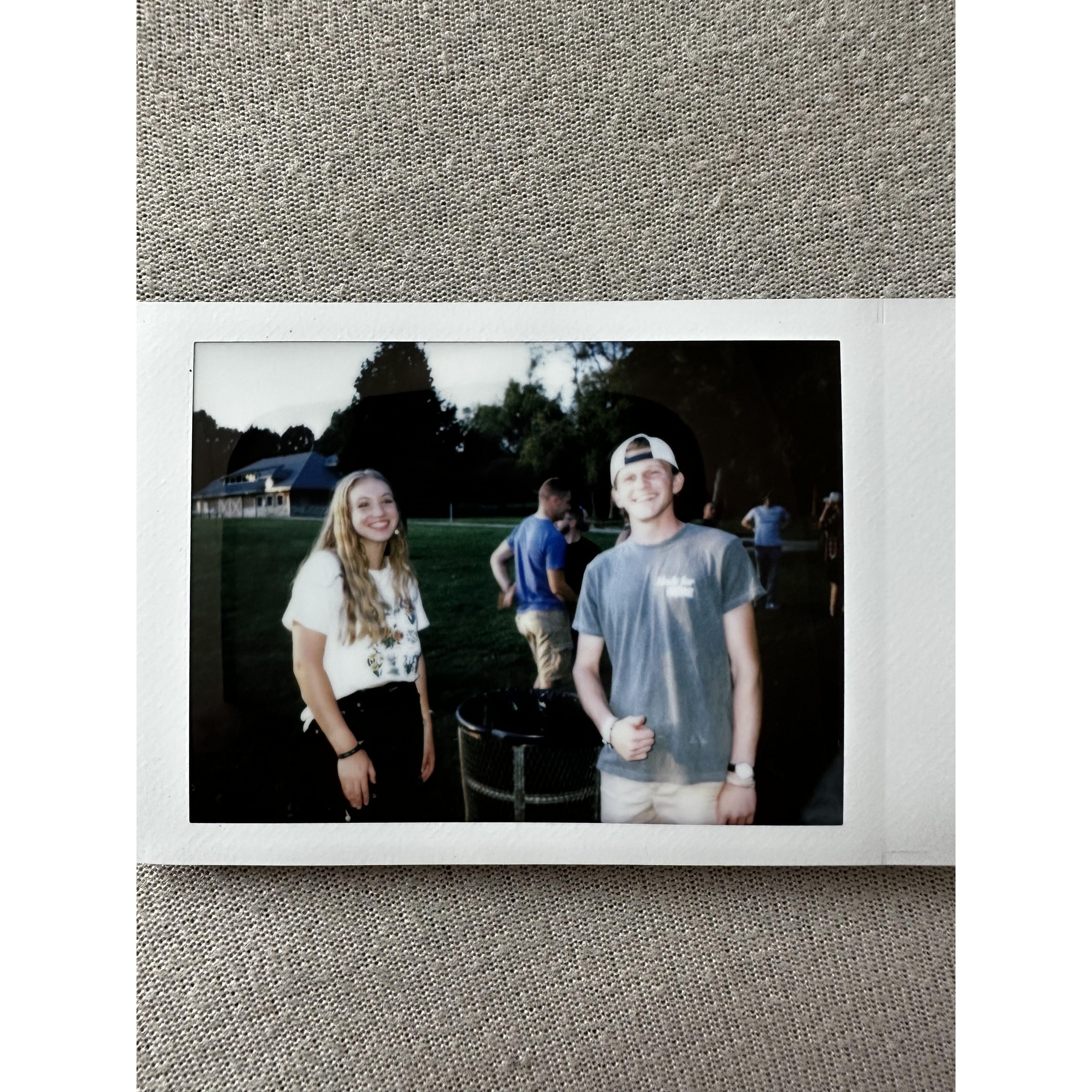 The day we met!