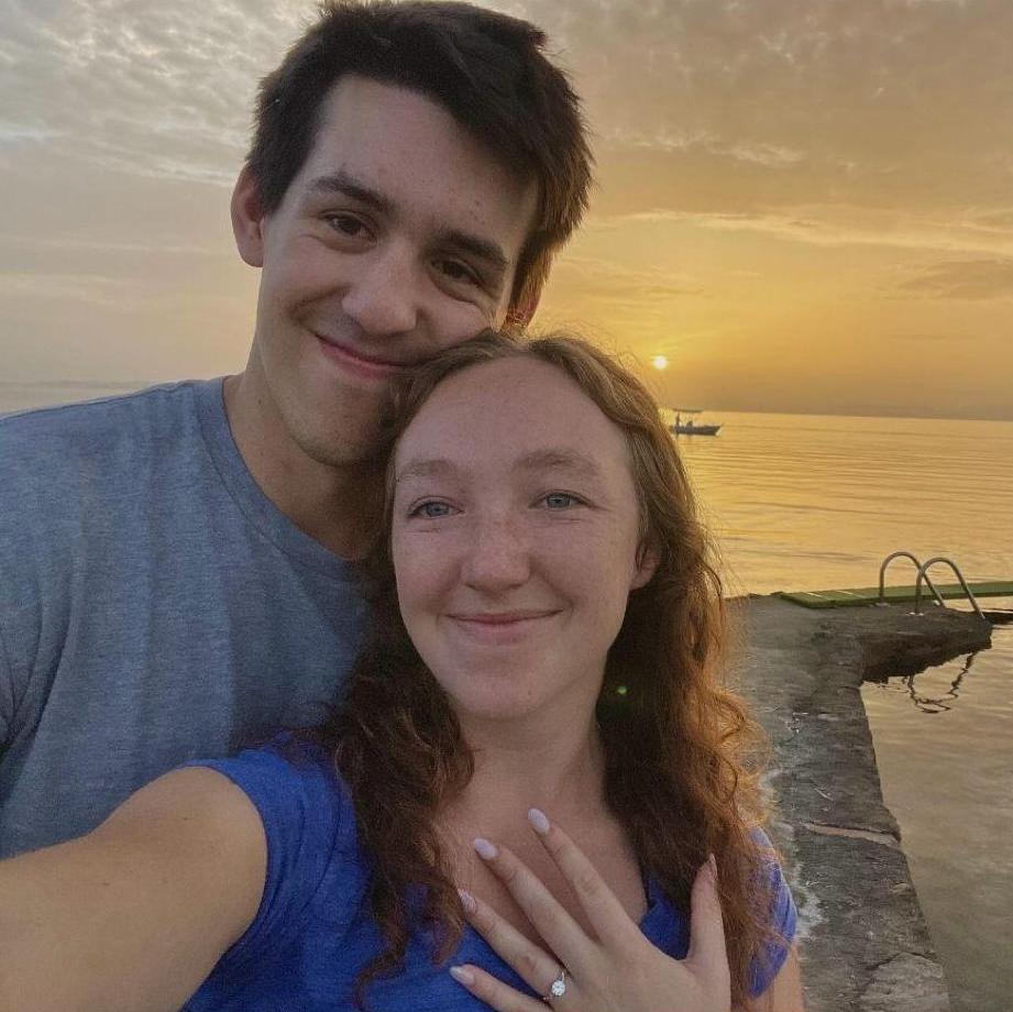 Sunrise proposal in Greece!