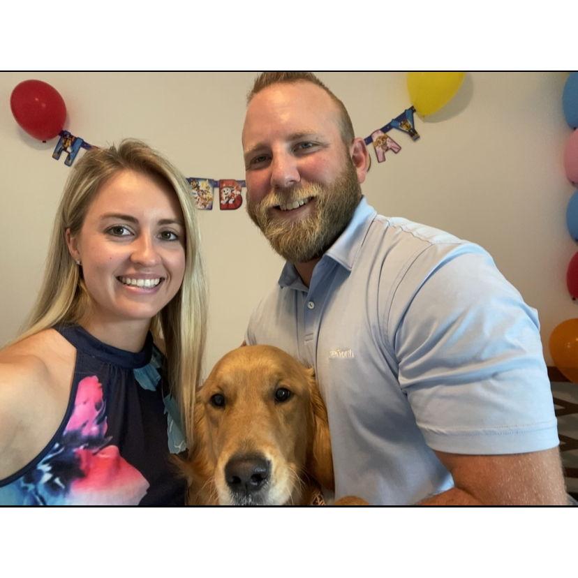 The first time we celebrated Bailey's birthday