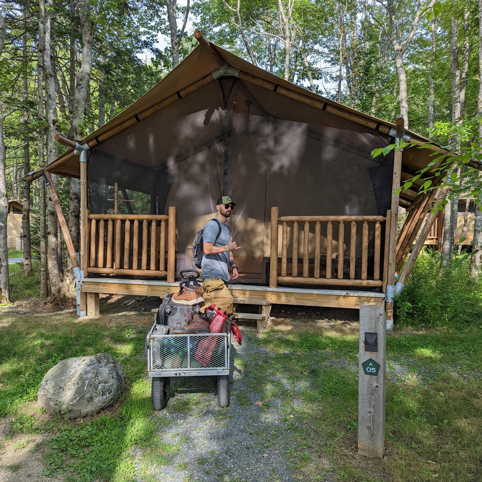 Terramor Acadia Safari Tent; no bugs allowed
