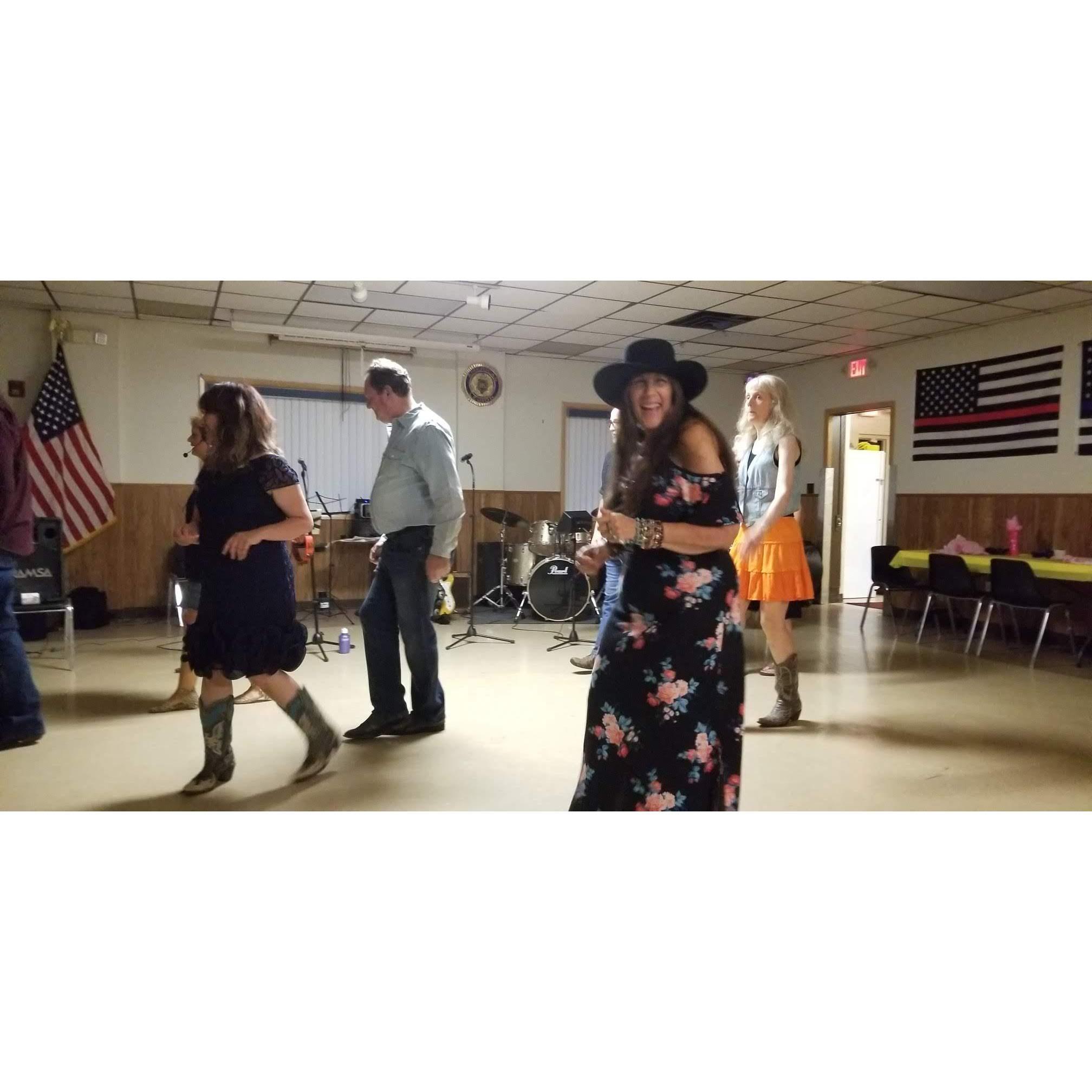 Country Western Dance with the Harley Club