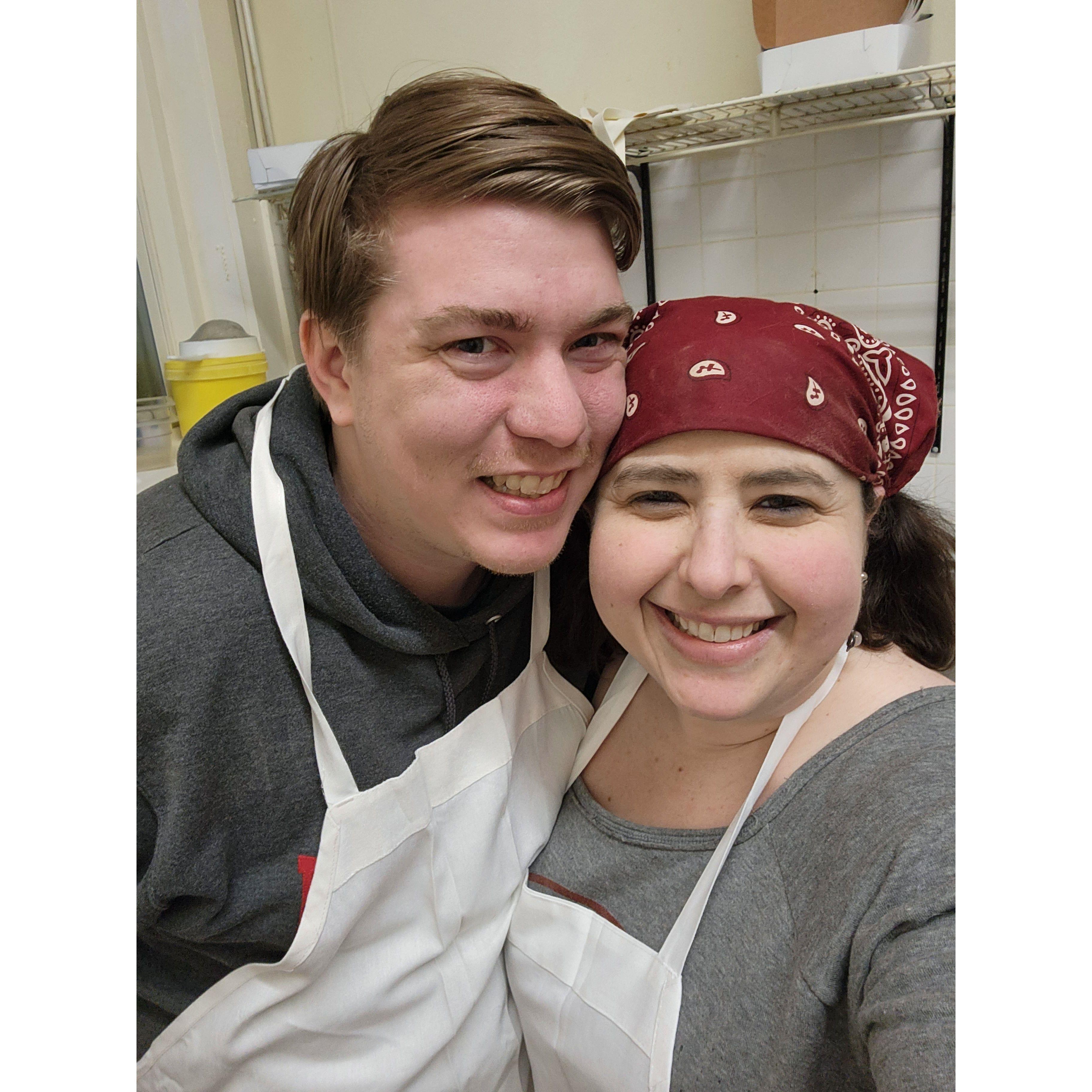 Pasta making class!