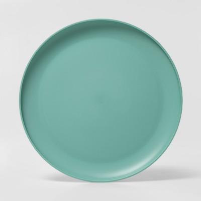 10.5" Plastic Dinner Plate Green - Room Essentials™