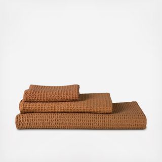 Simple Waffle 6-Piece Essential Towel Set
