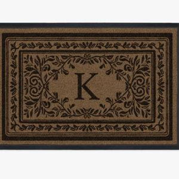 Manor Monogram Doormat | Ruggable