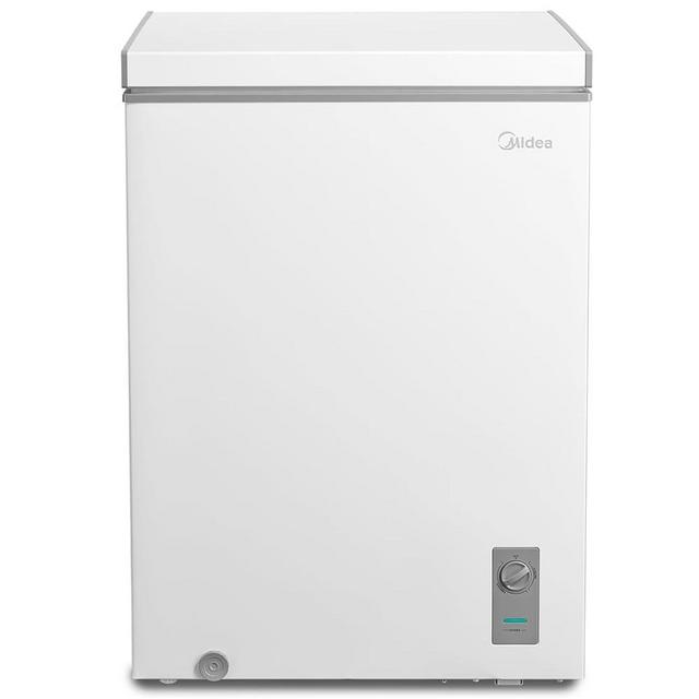 Midea MERC05C4BAWW Cubic Feet Chest Freezer, 5.1 Cu.ft-New, White